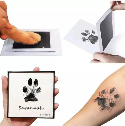 Paw & Pause Paw & Nose Inkless Print Kit — Clean, No-Mess Pet Keepsake for Dogs & Cats