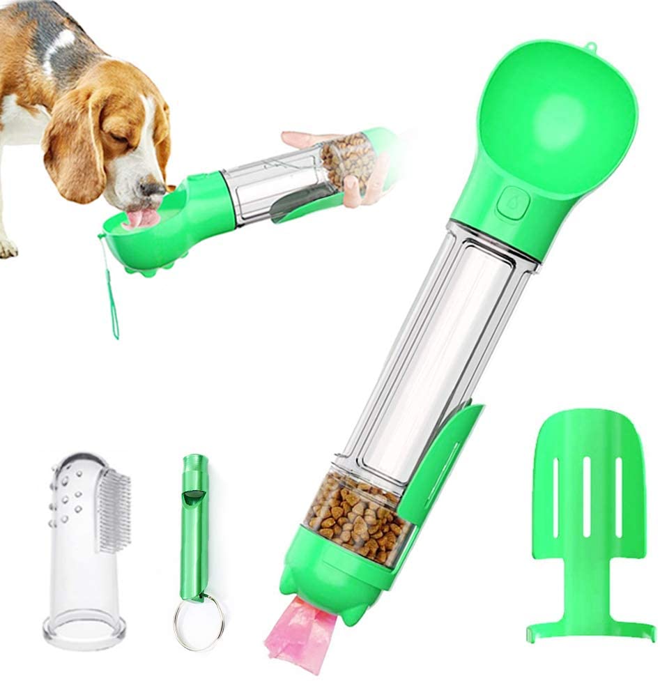 Paw & Pause Portable Dog Water Bottle — Leak-Proof Travel Dispenser