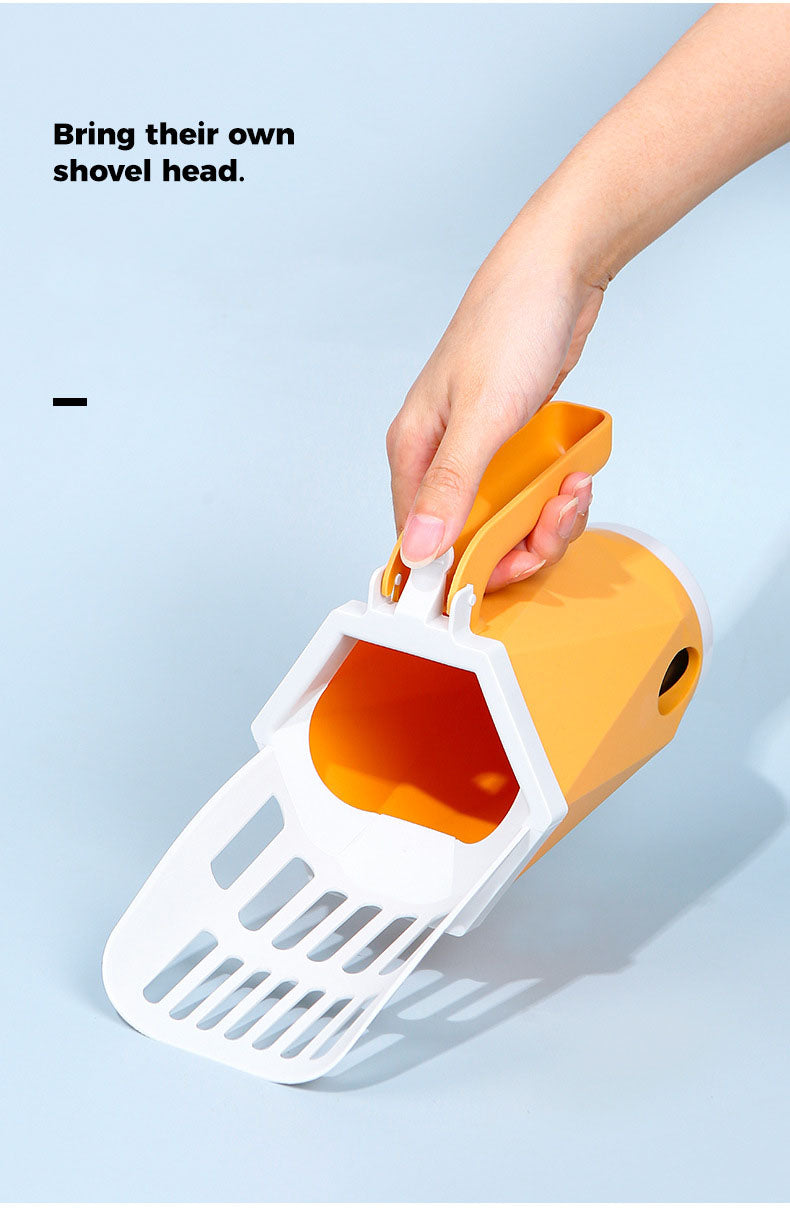Paw & Pause Self-Cleaning Litter Scoop — Deep Clean Cat Litter Sieve