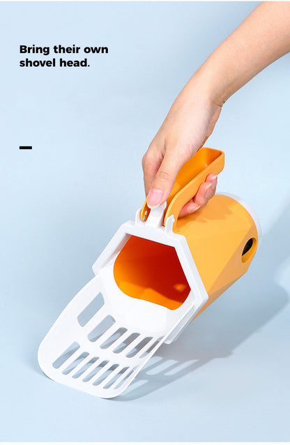 Paw & Pause Self-Cleaning Litter Scoop — Deep Clean Cat Litter Sieve